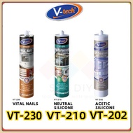 V-Tech Silicone Sealant & Adhesive Sealant | VT-202 l VT-230 l VT-210 | Vtech