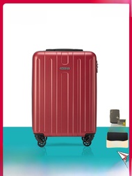 American Tourister 20 นิ้วกระเป๋าเดินทางขนาดใหญ่ความจุรหัสผ่านล็อคกระเป๋าเดินทาง อินเทรนด์ สีดึง Rod