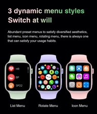 ส่งเร็ว 1-2 วัน Smart Watch GW57 รองรับภาษาไทย รองรับระบบ Androis iOS รุ่นใหม่ล่าสุด 2021 Purple