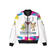 Jaket Fullprint Cowo Cewe Asian Games 2018 New Gokil