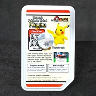 Malaysia Pikachu Gaole Support Ticket / Card