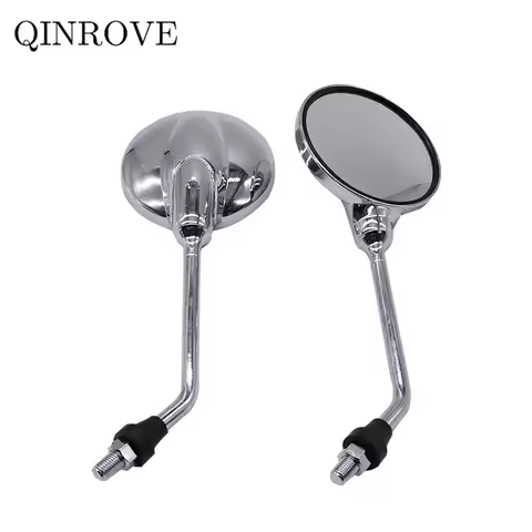 ABS 8 10MM Motorcycle Rearview Mirror Retro Side Mirror Universal For Honda Hornet 600 900 CB400F CB