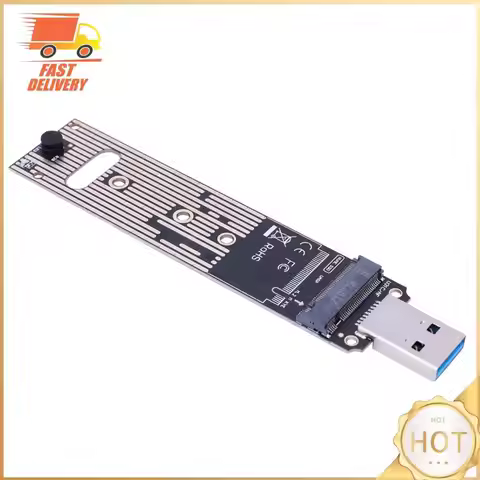 M.2 NVME Riser Board 10Gbps Gen 2 Hard Disk Converter Plug and Play SSD To USB Adapter Card for Sams