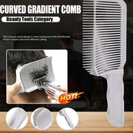 Men's Fade Fading Comb Salon Barber Comb Push Clipper Comb Haircut Comb Flat Top Hair Comb Antistati