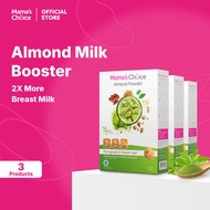 Mama's Choice Almond Milk Booster Natural Maternity Milk Powder with DHA for Breastfeeding (Bundle o