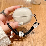 Case for Huawei FreeClip, TPU Transparent Earbuds Case Cover