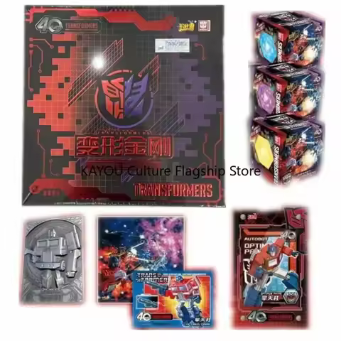 KAYOU Transformers One Card Optimus Prime Anime 40th Anniversary Peripheral Limited Edition Card Chi