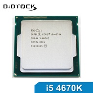 Intel | Intel Core i5 4670K 3.4GHz 6MB Socket LGA 1150 Quad-Core CPU SR14A Desktop Processor