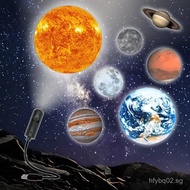 USB Moon Projection Romantic Atmosphere Lamp3D Starry Sky Sleep Aid Night Light888 RCF4