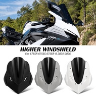 For CFMOTO 675SR 2024 675SRR 2025 675SS 2026 Motorcycle Windshield Modified Parts Competitive Front 