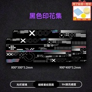 Piggy Trendy Play Mouse Pad Gaming Customized Photovoltaic Glass Tempered Smooth FPS Material Specia