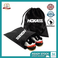 HOKA SHOES BAG Waterproof bola sepak football futsal Storage Beg Kasut Cover drawstring Beam Mouth Dustproof Gym Bag