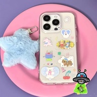 Cartoon Animal Garden Phone Case Suitable for Samsung A02s/A03s A03 A04 A04e A04s/A13 5G A05 A05s M1