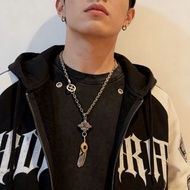 Goro's 羽毛銀項鍊