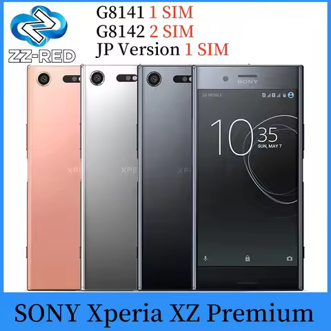Original Sony Xperia XZ Premium G8141 G8142 RAM 4GB ROM 64GB 4G LTE Android 5.5" 19MP 1080P WIFI GPS