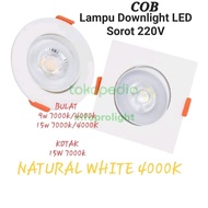 Cob LED Downlight Inbow Spot Spotlight 9W 15w 4000K / 7000K - 9W