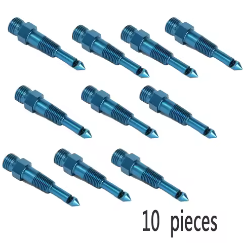 10pcs Replacement For Nitrous Oxide Systems 13500 Fan Jet Spray Nozzles 1/16" NPT(BLUE/Red) 10pieces
