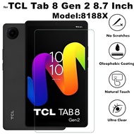 for TCL Tab 8 Gen 2 Gen2 8.7 Inch 8188X 9H Tempered Glass Scratch Resistant Screen Protector