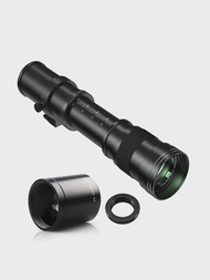 Lightdow | Lightdow 420-800mm F8.3-F16 Manual Zoom Full Frame Super Telephoto Lens With 2X Magnifier