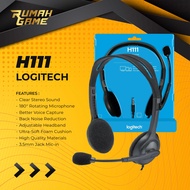 Headset Logitech H111 Original Headset Video Conference