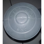 DUMBELL HERCULES BARBELL/ TBSPORTS/ 1 KG