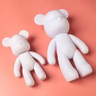 Fluid Bear White Embryo Painted