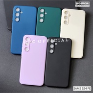 Samsung S24 Fe Samsung S21 FE Samsung S20 Fe Softcase Macaron Square / Case Square Edge Case Samsung