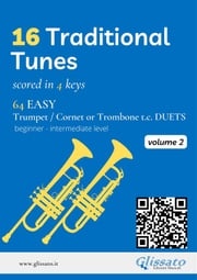 16 Traditional Tunes - 64 easy Trumpet/Cornet or Trombone t.c. duets (Vol.2) Traditional Italian Folk Song