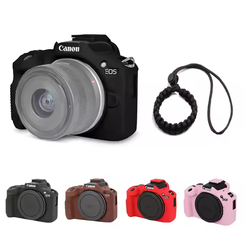 Soft Silicone Armor Camera Body Case for EOS R50 Digital Camera Case Body Cover Protector for EOS R5
