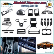 【Mitsubishi Triton 2024-2025】Carbon Fiber & Piano Black GLS GLX GL AT Premium AT GL MT GL Car Interi