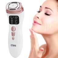 Mini Bipolar Hifu EMS Microcurrent Machine RF Radio Frequency Skin Tightening Massager Face Lifting Beauty Therapy Anti-Wrinkle