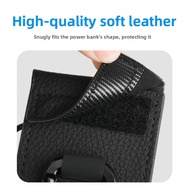 Portable PU Case for Anker 25000mAh 165W Power Bank with Organized Storage Space