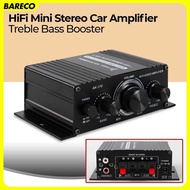 Lepy Hi-Fi Mini Stereo Car Amplifier Treble Bass Booster - AK-170