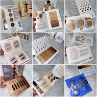 Concealer sample vial, foundation sample, lipstick vial