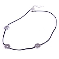 Vòng Cổ 3 Vòng Hóa Trang Itachi Quà Tặng Mặt Dây Chuyền 3 Nhẫn Naruto Akatsuki Uchiha-Quốc Tế