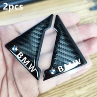 [Ready Stock] 2Pcs/set BMW Carbon Fiber Car Door Corner Anti-collision Covers Door Protection Cover 