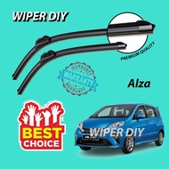 Perodua Alza 2009 - 2019 Silicone Wiper Blade Windscreen Viper Pengelap Kereta
