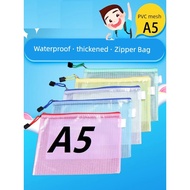 expanding file folder file buku sekolah Beg jaring, beg resit saiz A5, beg dokumen plastik, beg berz