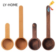 LIAOYING Coffee Spoon Black  Coffee Bean Scoop Gram Scoop Wooden