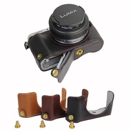 กระเป๋าใส่กล้อง Panasonic Lumix Mirrorless Genuine Leather Base Half Set GF9 GF8 7 GF10 X GX85 G7XII