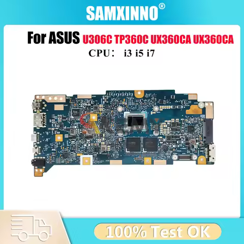 UX360CA Laptop Motherboard For ASUS ZenBook U306C UX360C TP360C UX360CA Notebook Mainboard With i3 i