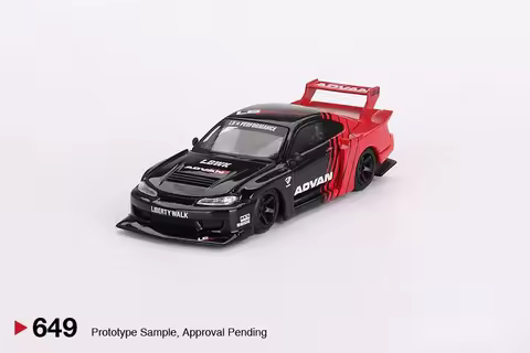 MINIGT 1:64 S15 ALLOY CAR MODEL 649#