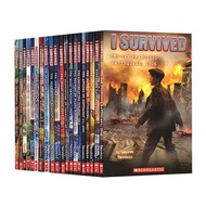 21 Books/Set I Survived English Reading Books Disaster History Survival Novel Escape Guide Childrens
