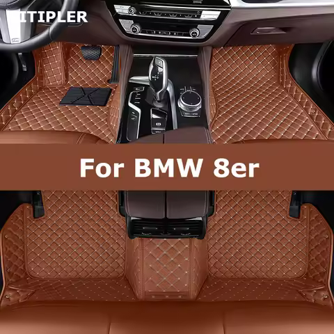 TITIPLER Custom Car Floor Mats For BMW 8er Convertible G14 Coupe G15 GranCoupe G16 Auto Carpets Foot