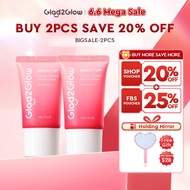 【HOT】Glad2Glow Lychee Vitamin Water BB&CC Cream| Bright Up, whitening 3-in-1 Tone-up SPF Foundation 