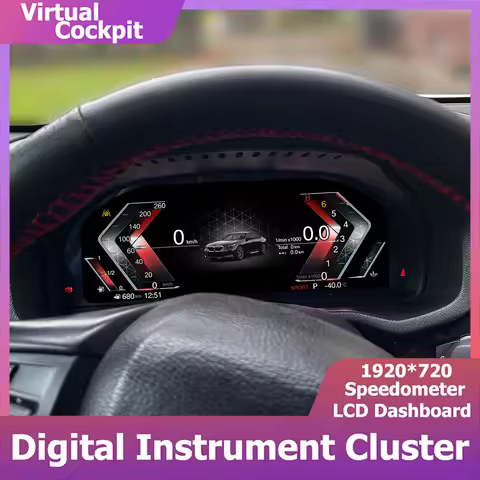 Digital Dashboard Instrument Cluster CarPlay Cockpit For BMW 5 6 7 F01 F02 F03 F04 F06 F07 F10 F11 F