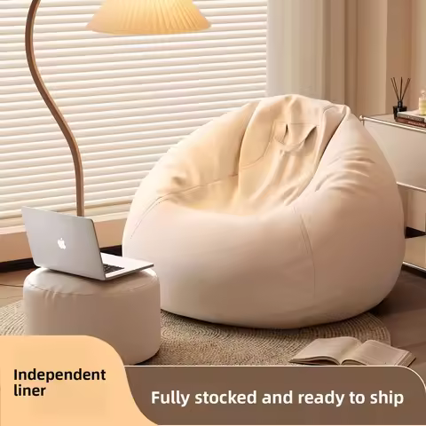 Lazy sofa, sofa chair, bean bag chair, fluffy sofa, tatami, living room, balcony reading chair
