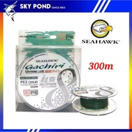 Seahawk Gachiri X8 Braided Line (300m) (30lbs/40lbs/50lbs)