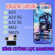 Cheap blue kingkong samsung A23 / A23 5G / A32 5G / M02 / M02S (o41) tempered glass