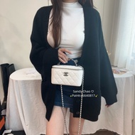 ෆ Chanel 23C帶鑽手提化妝盒包✨ 長盒子